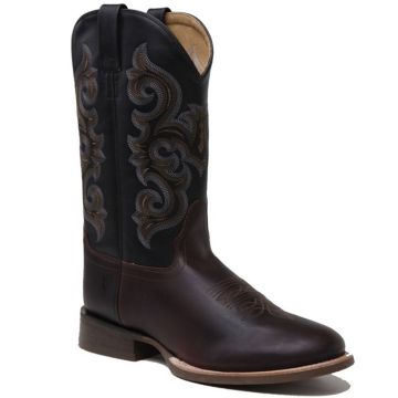 Old West Black Men's Western Boots 