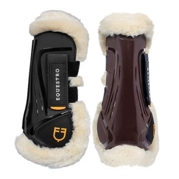 Equestro Ruby Tendon Boots with Fur