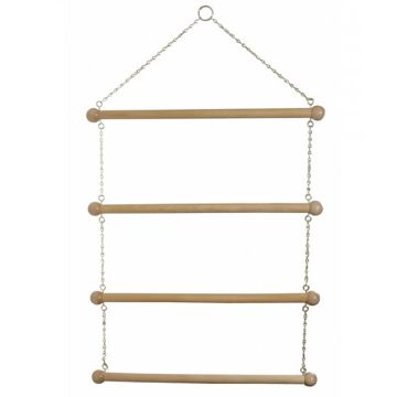 Wooden Saddle Pads Rack