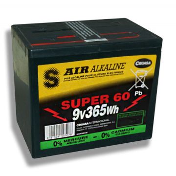 Alkaline Batterie 9V 5000 Stunden