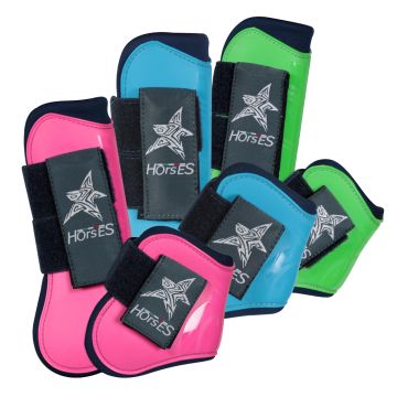 Horses Neon Flash Protectors Set