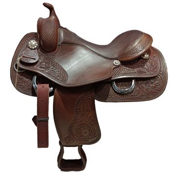 Pool's Reiner Genuine Flow Western Saddle