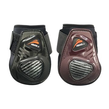 Protectores de Menudillo eQuick eCarbon Shock Velcro