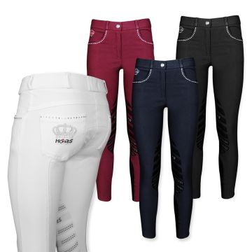 Pantaloni Equitazione Donna Horses Queen