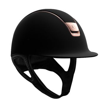 Cap Equitazione Samshield Shadowmatt Rosegold 5 Swarovski