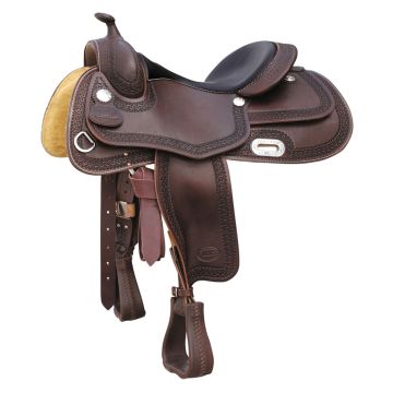 Pool's Reiner Rainbow 9001 Western Saddle