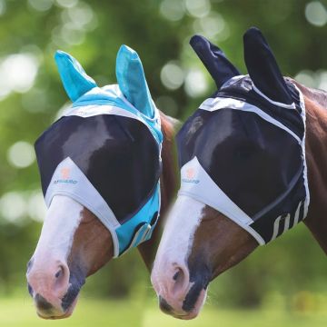 Shires Fine Mesh Fly Mask with Ears