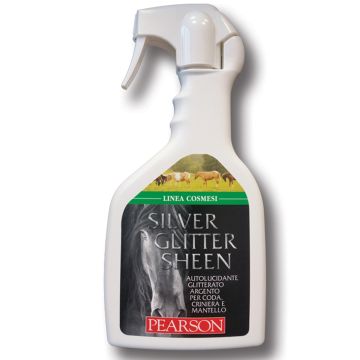 Spray brillance du poil Glitter Silver Pearson