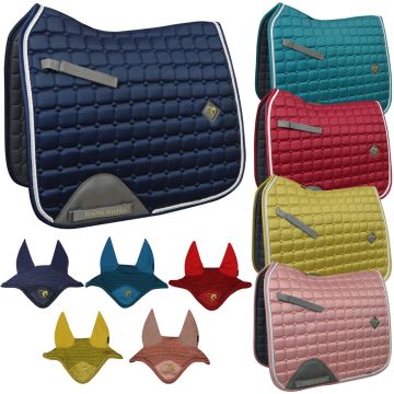 Tapis de Selle De Dressage + Bonnet Tosoni Selleria Luxury