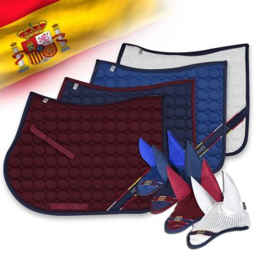 Horses Otto SPAIN Saddle Pad + Fly Hood