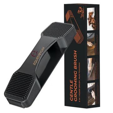 Striglia Equestryum Gentle Grooming Rimuove Il Pelo