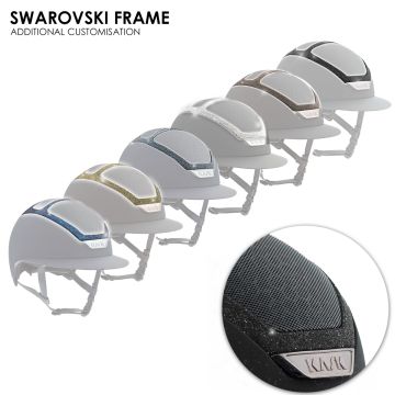 Personalizzazione Kask SWAROVSKI FRAME