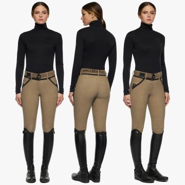 Cavalleria Toscana Tech Wool Long Sleeve Women's Turtleneck