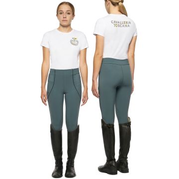 T-Shirt Equitation Fille Cavalleria Toscana Color Form