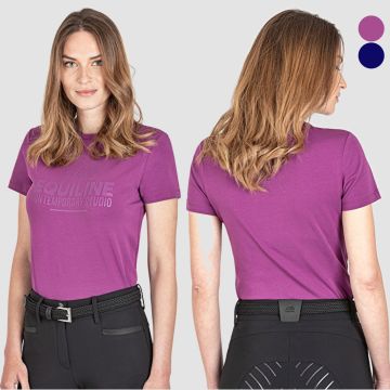 T-Shirt Equitazione Donna Equiline Cleoc