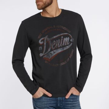 T-Shirt Manica Lunga Uomo Wrangler Logo Tee